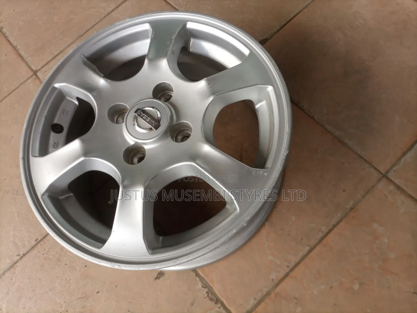 Nissan Note Silver Sports Rims Size 14 Set