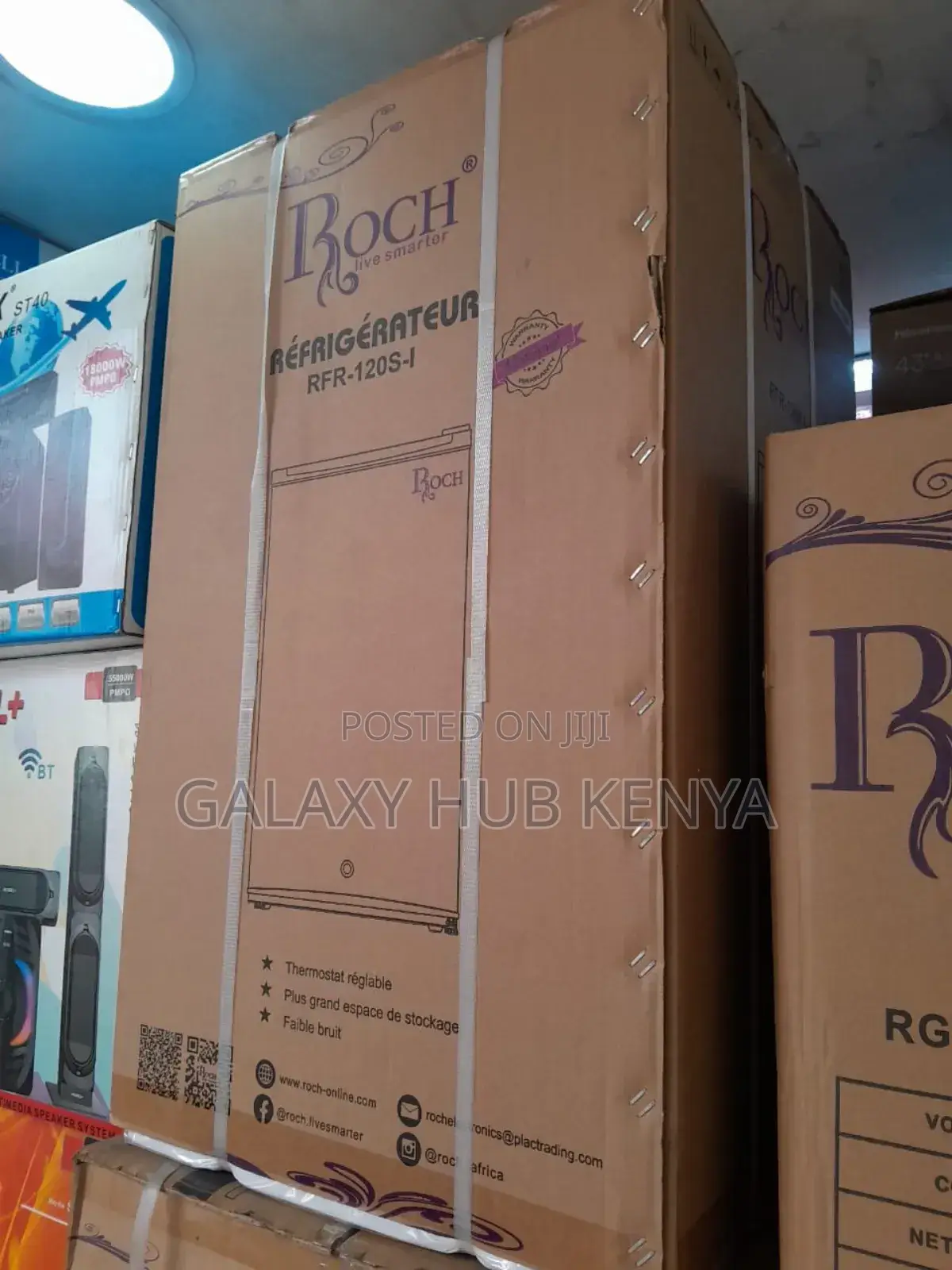 Roch 150l Single Door Fridge-RFR-190-S-I
