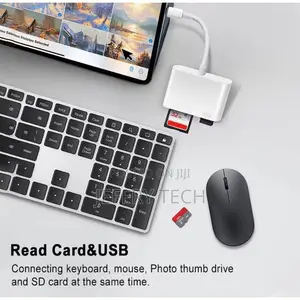 3 in 1 Usb Sd Tf Memory Card Reader for iPhone