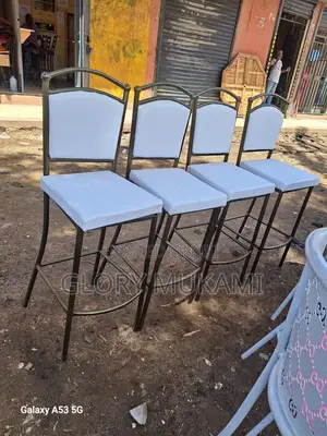 Restaurant And Bar High White Chairs Sinatabu
