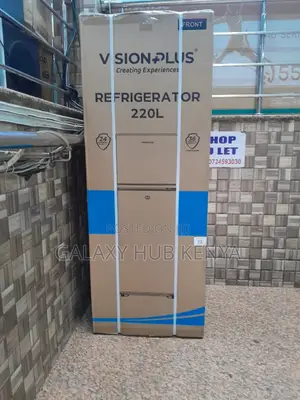 Vision Plus 220l Double Door Refrigerator