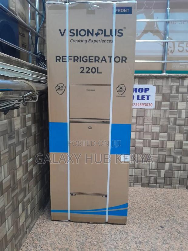 Vision Plus 220l Double Door Refrigerator - thumbnail 2