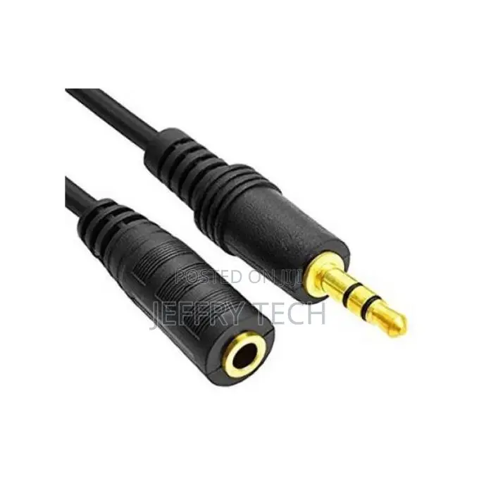 Aux Audio 3.5 Mm Jack Male to 3.5 Mm Stereo Jack Female 1.5m
