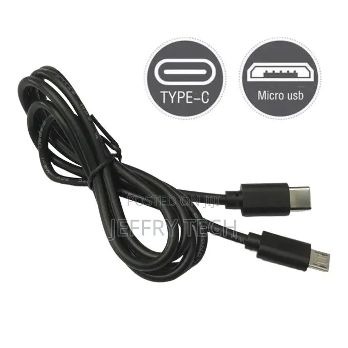 Type C to Micro Usb Male Otg Charging Cable