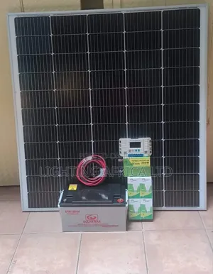Summer 200 Watts Solar - 150ah/10hrs Battery -300w Inverter Solar Kit