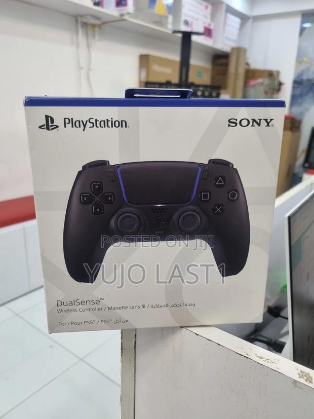 Sony Playstation 5 Dual Sense Wireless Controller Black - main view