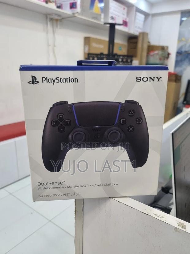 Sony Playstation 5 Dual Sense Wireless Controller Black - thumbnail 2
