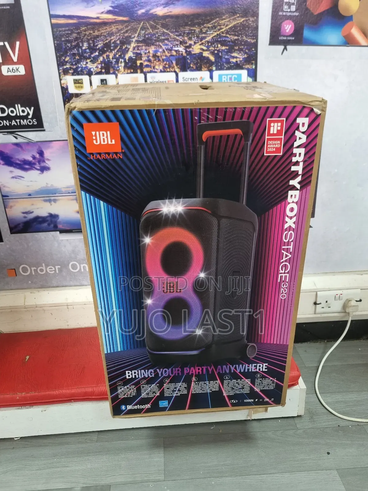 JBL Partybox Stage 320 Portable Wireless Speaker