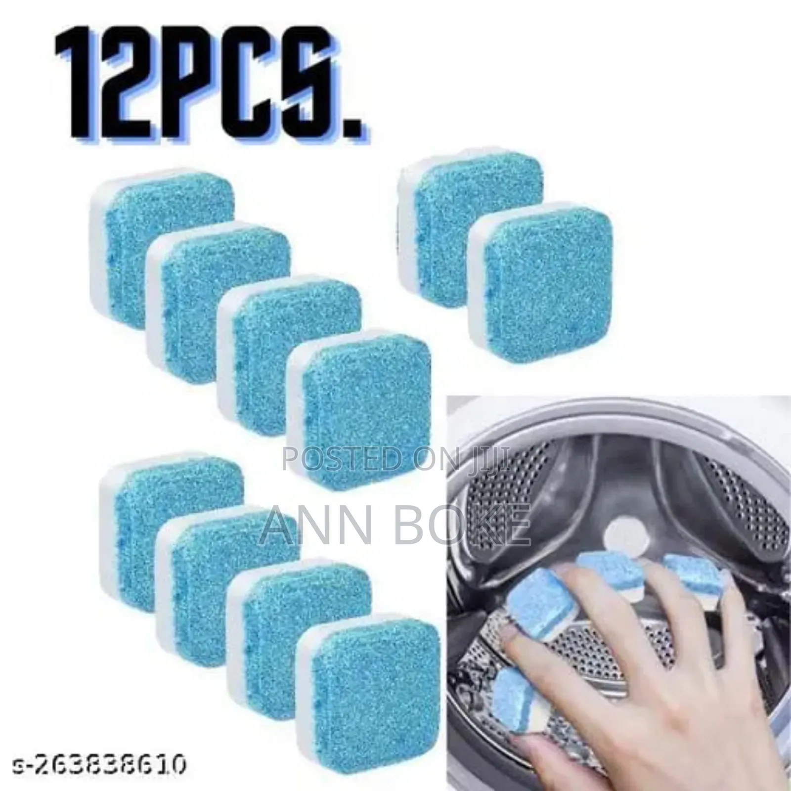 *New Arrival *
*12pc Pack of Washing Machine Cleaning