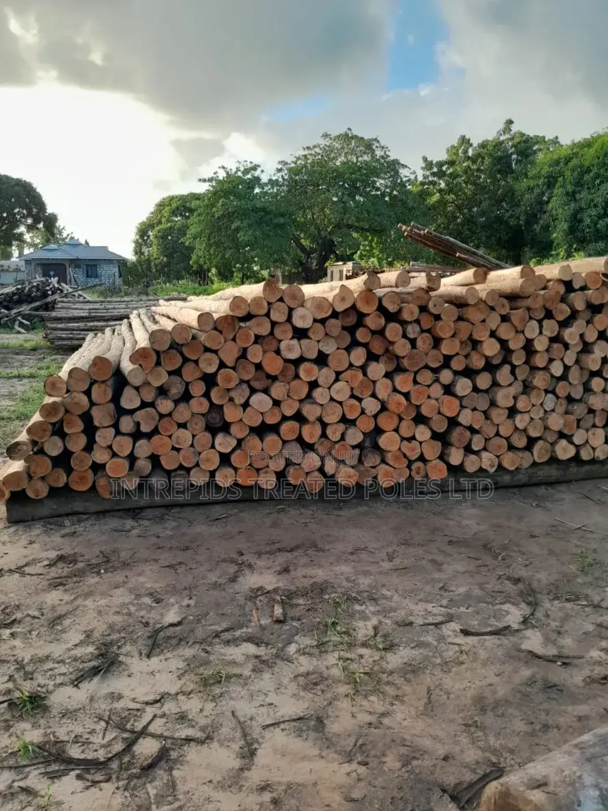Building Poles for Construction