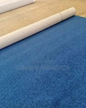 4mm Thick Blue Delta Carpet Wall to Wall Carpet