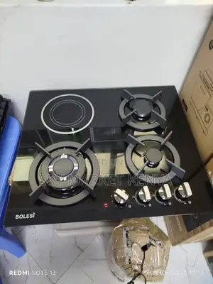Bolesi Built in Hob Cooker 3 Gas 1 Induction Burner