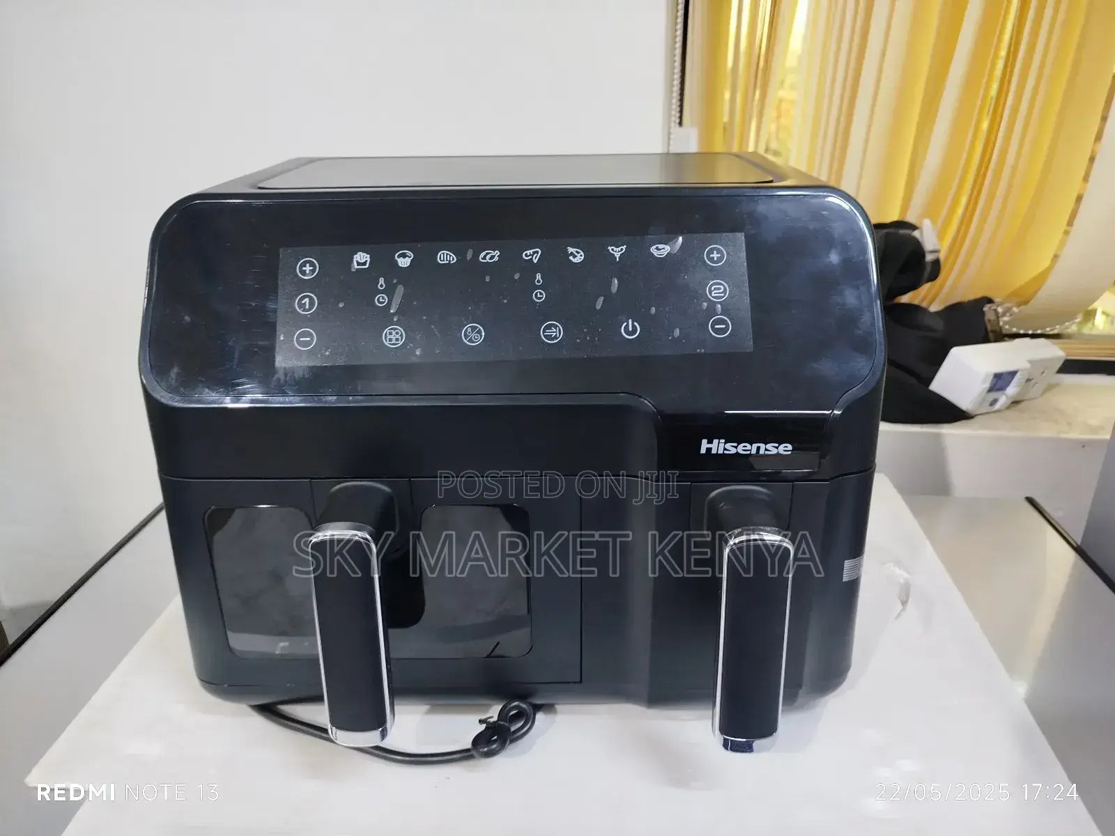 Hisense Dual Airfryer 8.6l H09afbk2s5