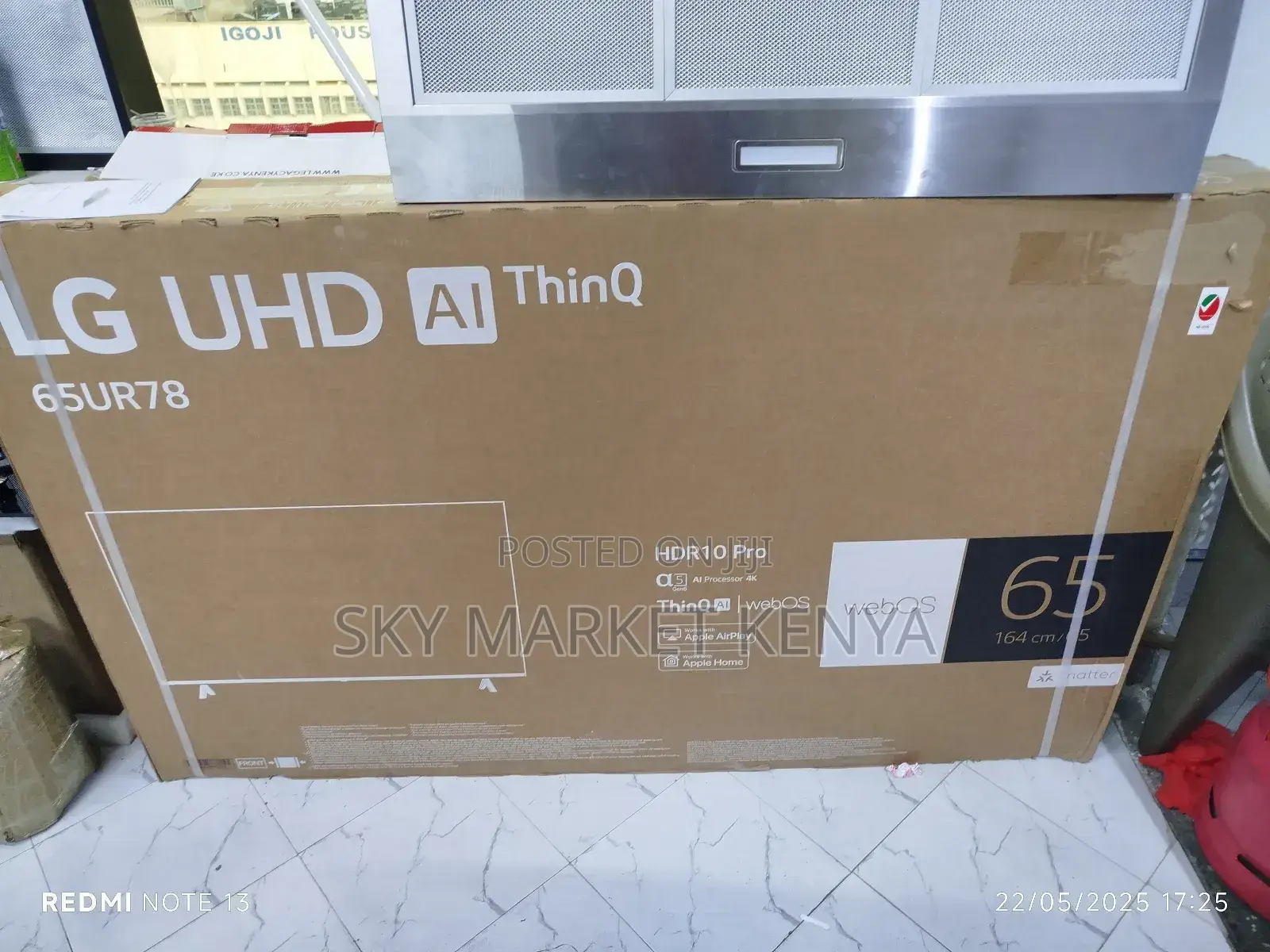Lg 65 Inch Uhd 65ur78 Tv