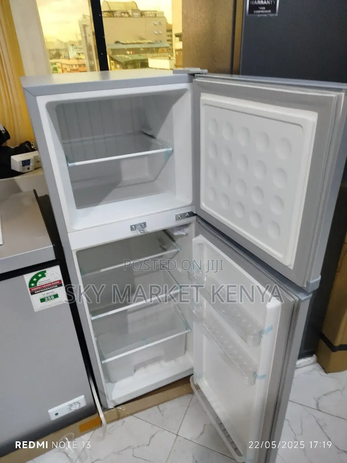 Volsmart Vl-Bcd138 Double Door Fridge 138 Litres