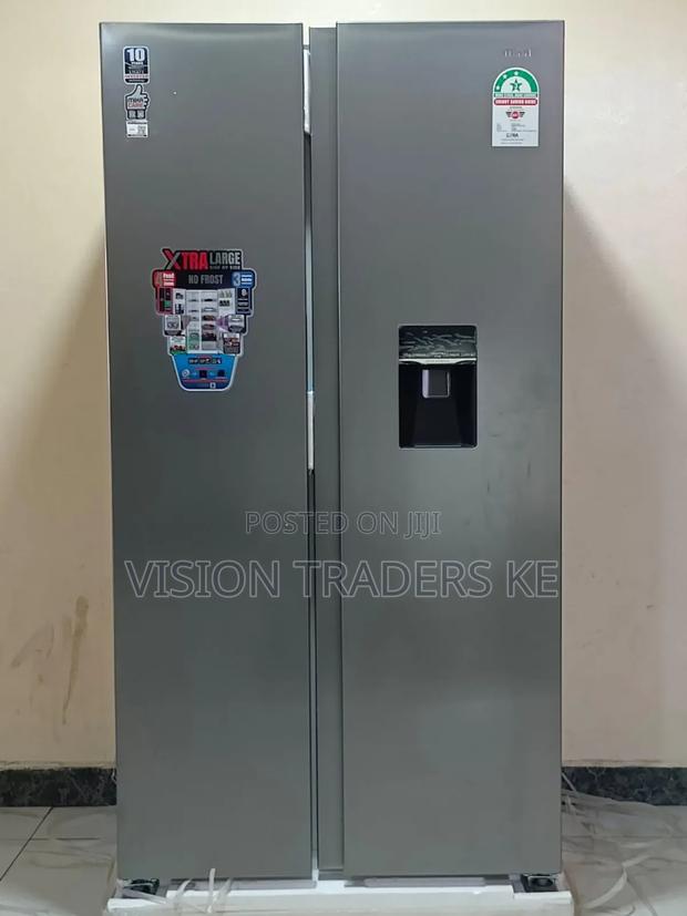 Mika 595l, 2 Door Side by Side, No Frost Refrigerator