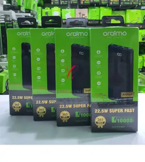 Power Bank 10,000 Amh Oraimo Toaster 22.5 W
