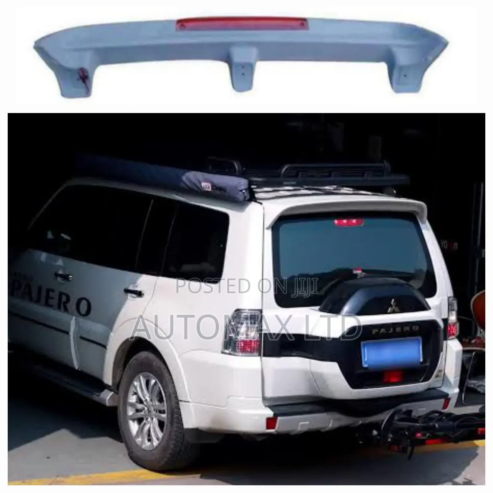 New Roof Spoiler, for Mitsubishi Pajero Shogun