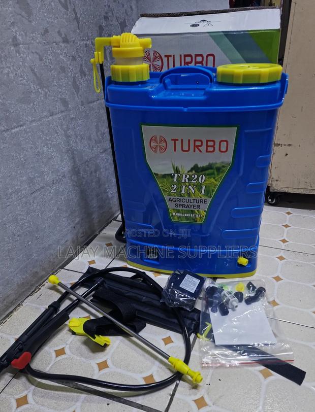 Turbo Sprayer 2 in 1 Battery and Manual 20 Litres