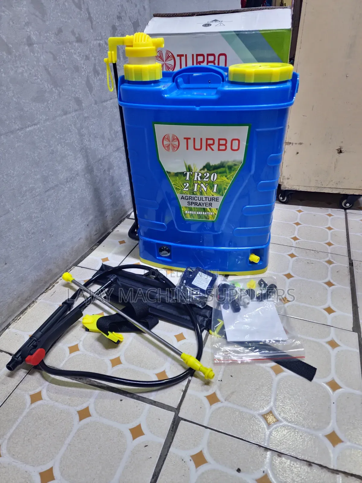 Turbo Sprayer 2 in 1 Battery and Manual 20 Litres