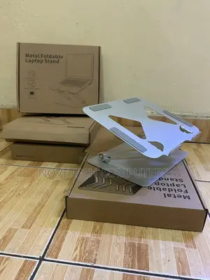 Aluminum Laptop Stand, Ergonomic Adjustable Laptop Stand