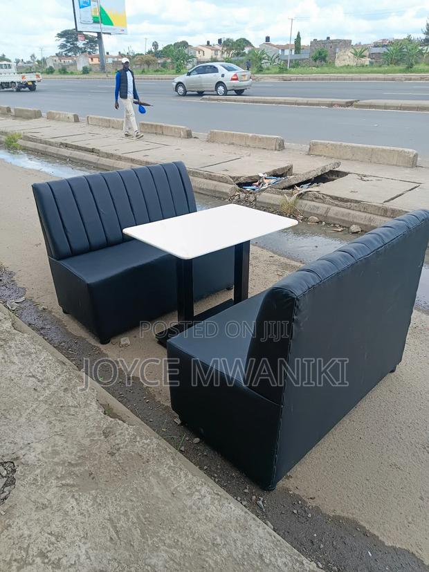 4 Seater Restaurant Couch and a Table  - thumbnail 2