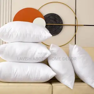 Fibre Throw Pillows 18” X 18” Full With Zip