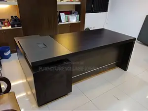 Office Desk:180cm L-Form Leadership Desk -Imported