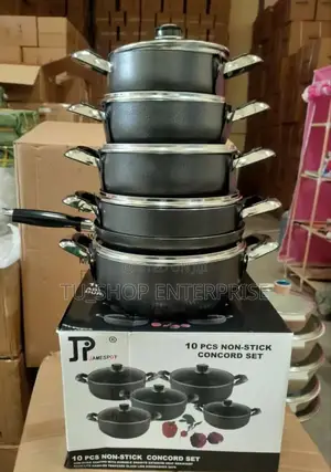 Cookware! 10 Pieces Heavy Duty Jp Non Stick Set