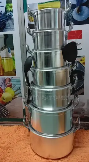 Cookware#Sufuria !! Tornado Tc 14-PCS Stainless Steel