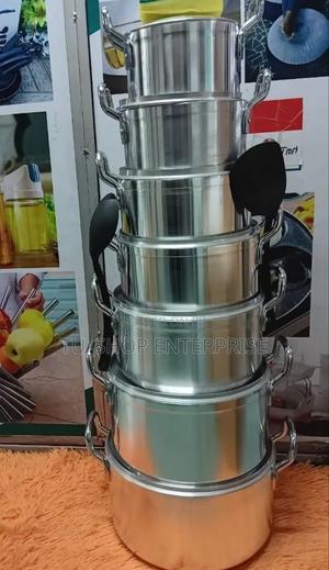 Tornado Tc 14-PCS Stainless Steel Cooking Pot Set - thumbnail 2