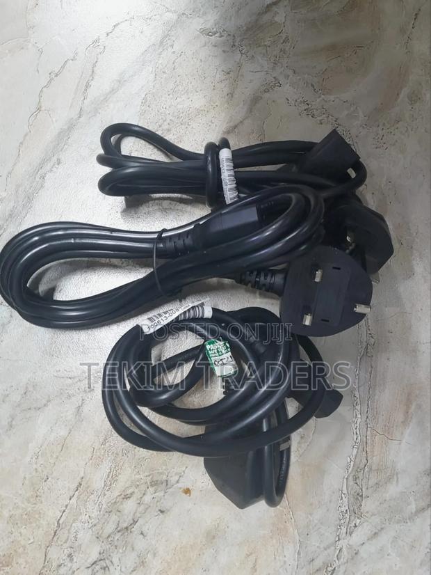 3-Pin Ex Uk Power Cable for Monitors and Desktop - main view