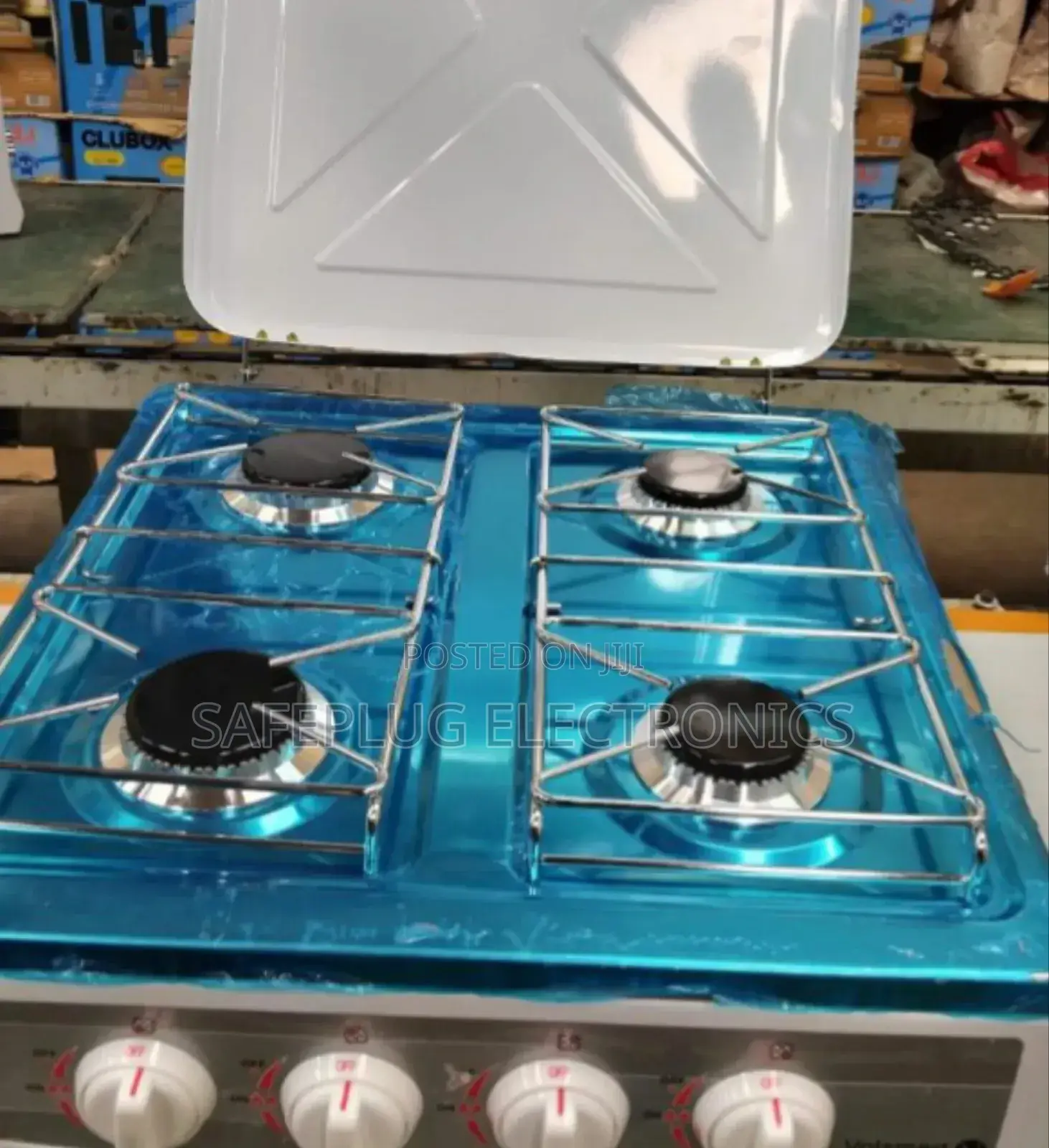 Countertop Icecool Volsmart Cooker, Complete 4 Burner