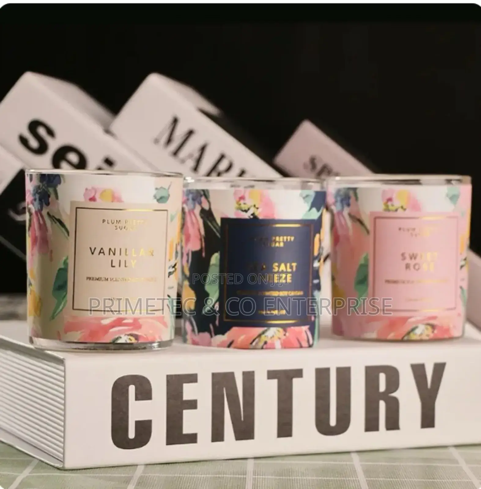 Botanical Scented Candles
