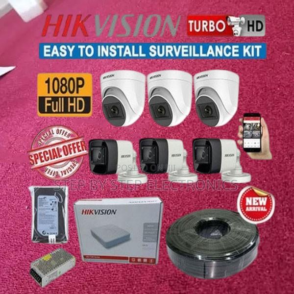 Home Security Hikvision 6 1080p CCTV Cameras Full Package