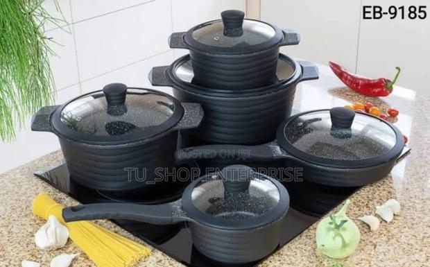 10 Pieces Edenburg Nonstick Cookware Set