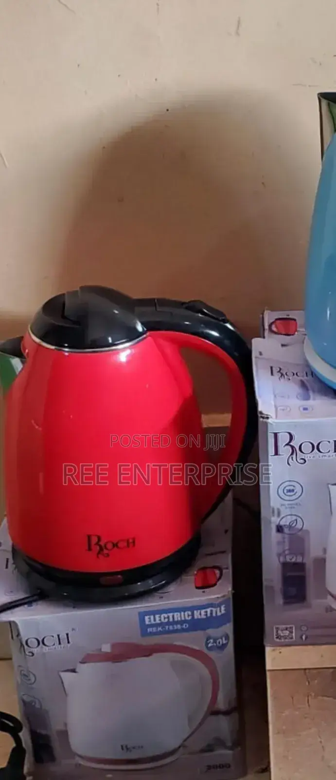 Roch Plastic Kettle Brand New
