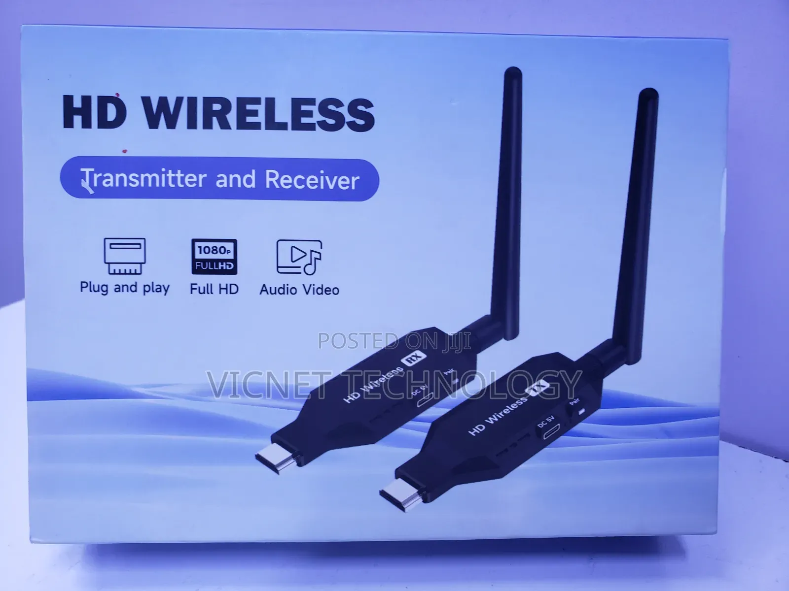 Powered 1080p 100m Wireless Hdmi Extender