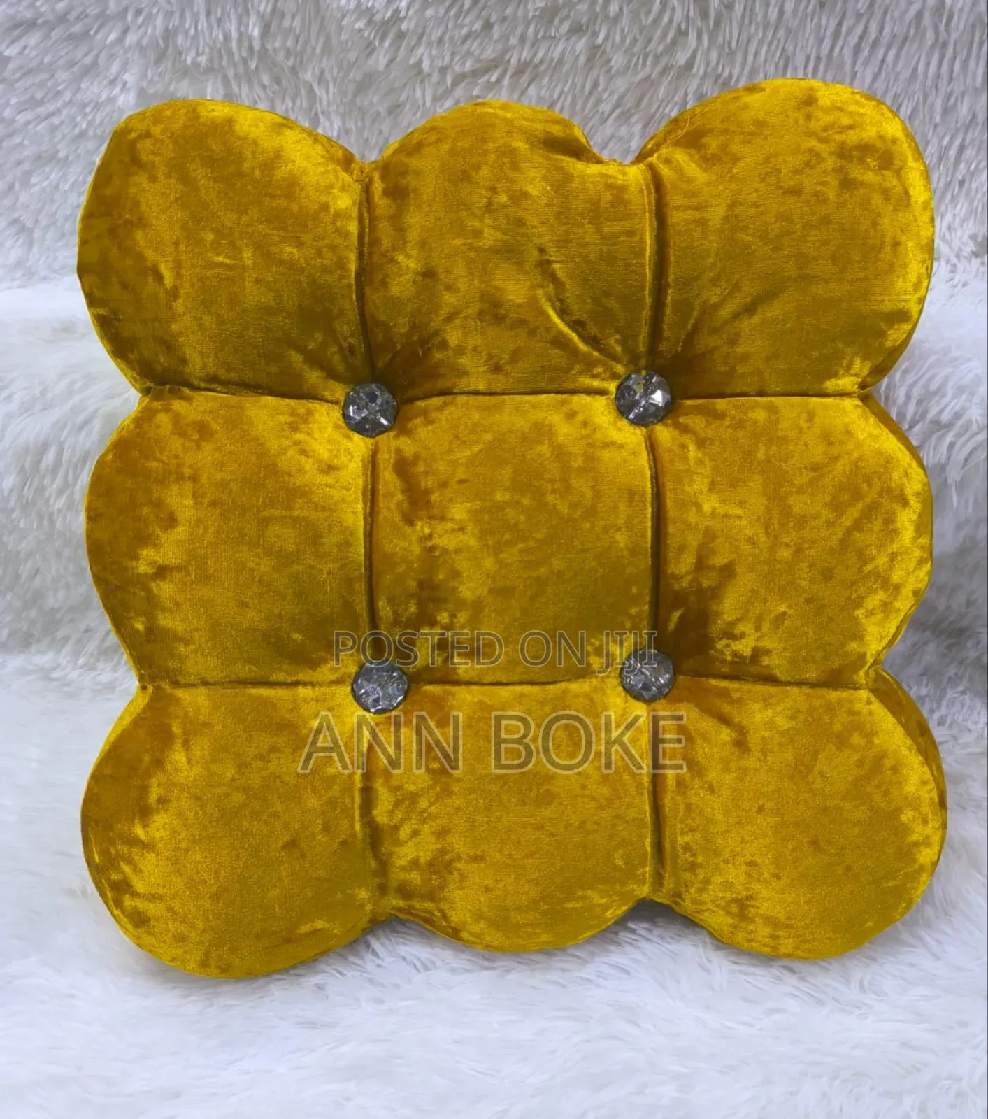 Pouf Pillow Now Available 
 at 1000