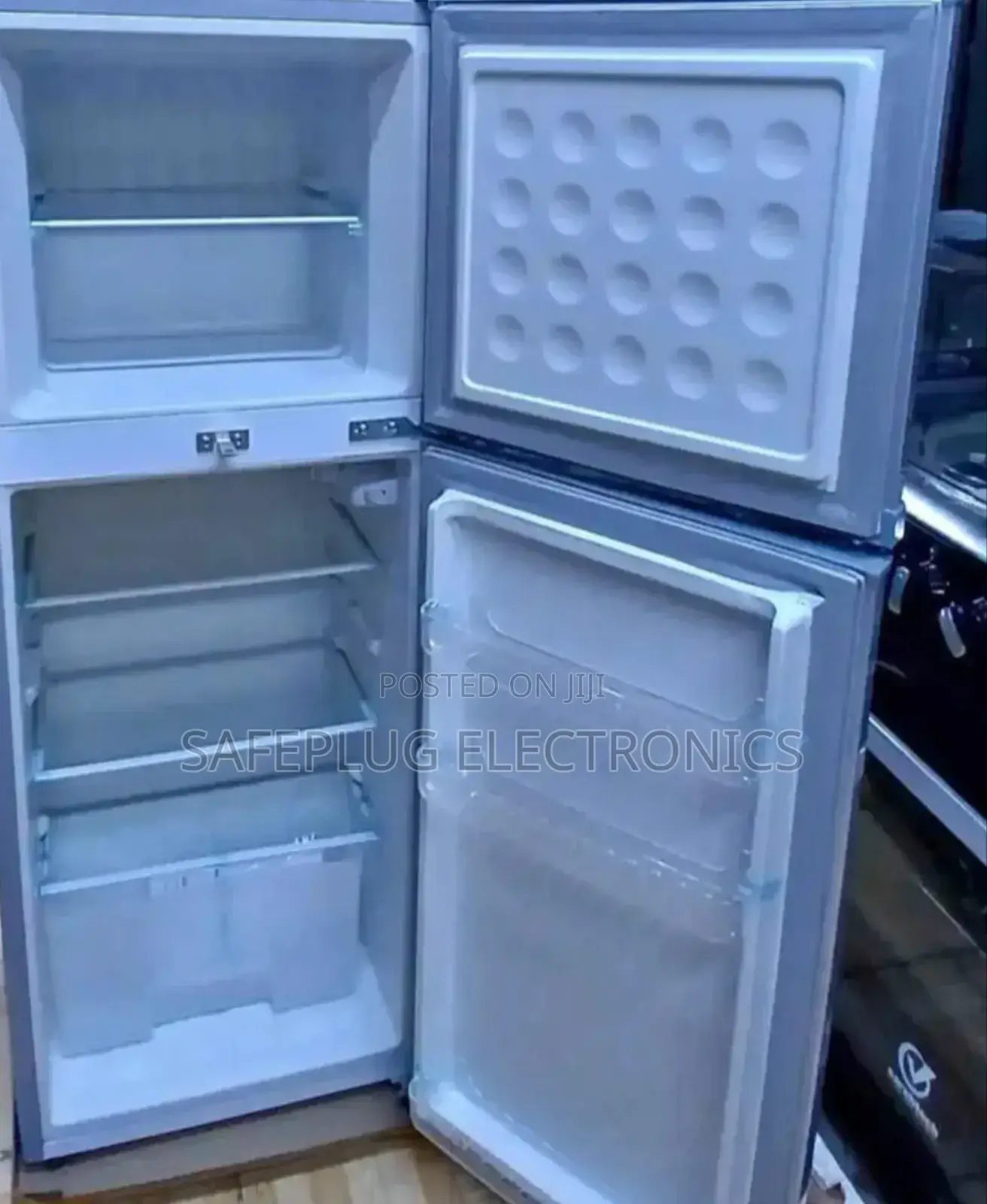 Fridge Volsmart 138l Dual Door, Top Freezer; 1yr Warranty