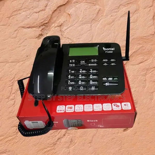 Wireless Bontel T1000 Dual Sim GSM Landline Desktop Phone