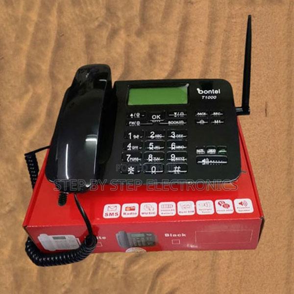 Bontel T1000 Dual Sim GSM Landline Desktop Phone for Office