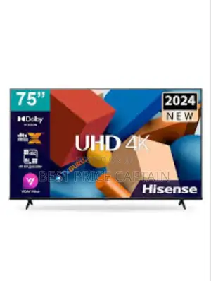 Hisense 75 A6 Smart Uhd Frameless 75a6ken