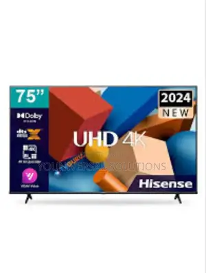 Hisense 75 A6 Smart Uhd Frameless 75a6ken
