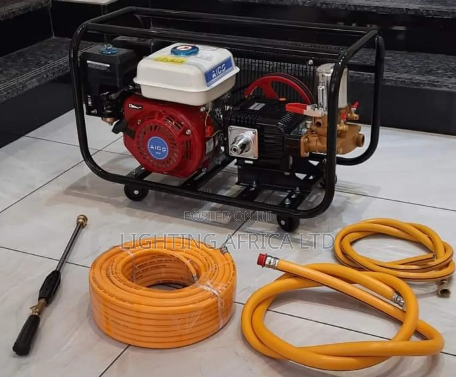 Commercial Aico Petrol Engine Snap Sack Sprayer