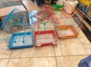 Bird Cages , Blue Red and Orange Available