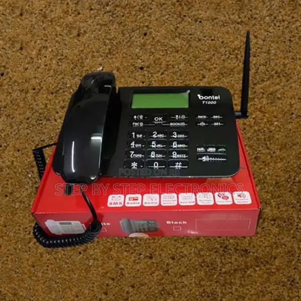 SMS Functions Bontel T1000 Dual Sim Landline Desktop Phone