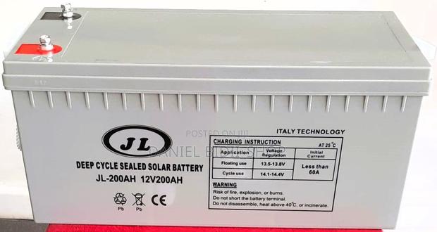 Jl - 200ah Deep Cycle Solar Battery 200 Amps - main view