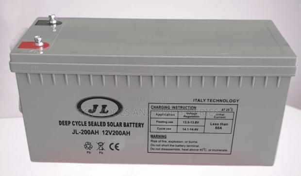 Jl - 12v 200ah 200amps Deep Cycle Solar Battery