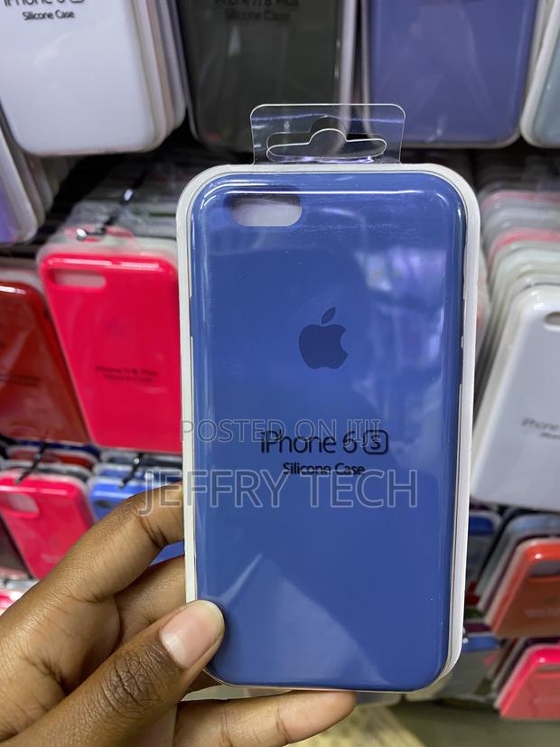 Liramark Liquid Silicone Case for Apple iPhone 6s -Blue - main view